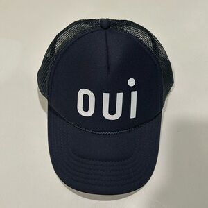 Clare V Trucker Hat • OUI • Navy